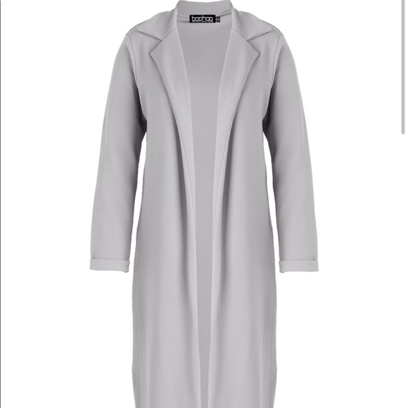 Plus Crepe Longline Duster - Picture 2 of 4